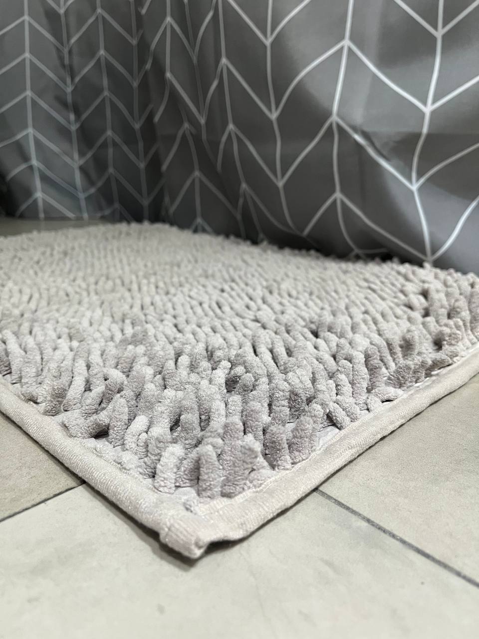 Alfombra De Baño Microfibra Shaggy Súper Absorbente 60x40