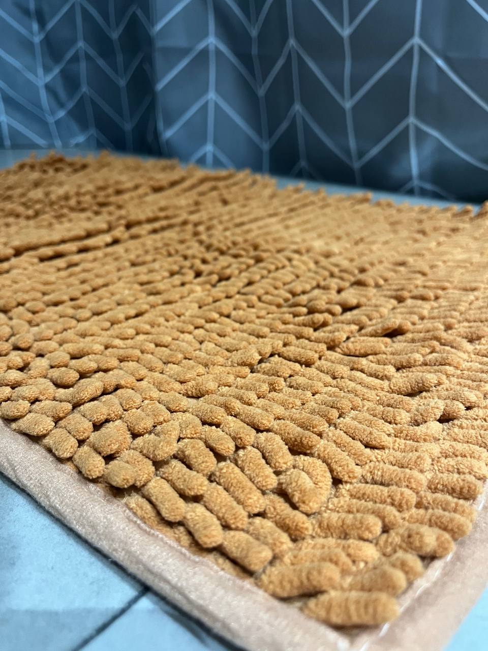 Alfombra De Baño Microfibra Shaggy Súper Absorbente 60x40