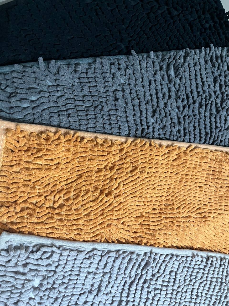 Alfombra De Baño Microfibra Shaggy Súper Absorbente 60x40