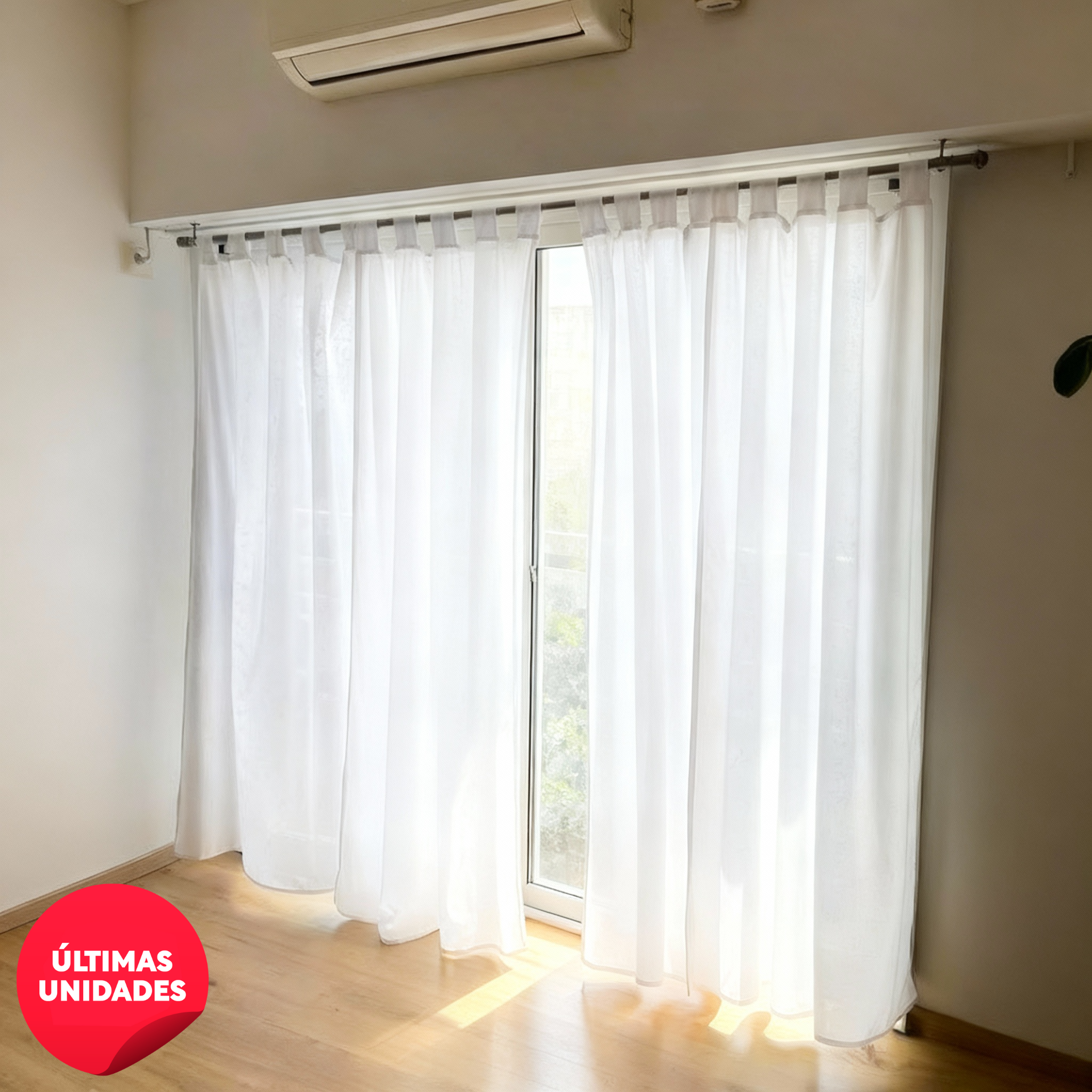 PACK 2x1 Cortinas Microfibra - Diseño Moderno