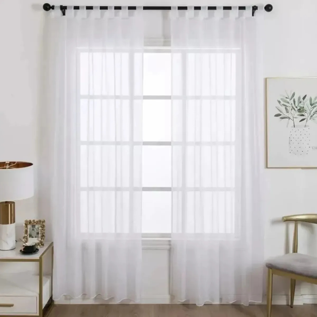 Cortina Voile Natural White