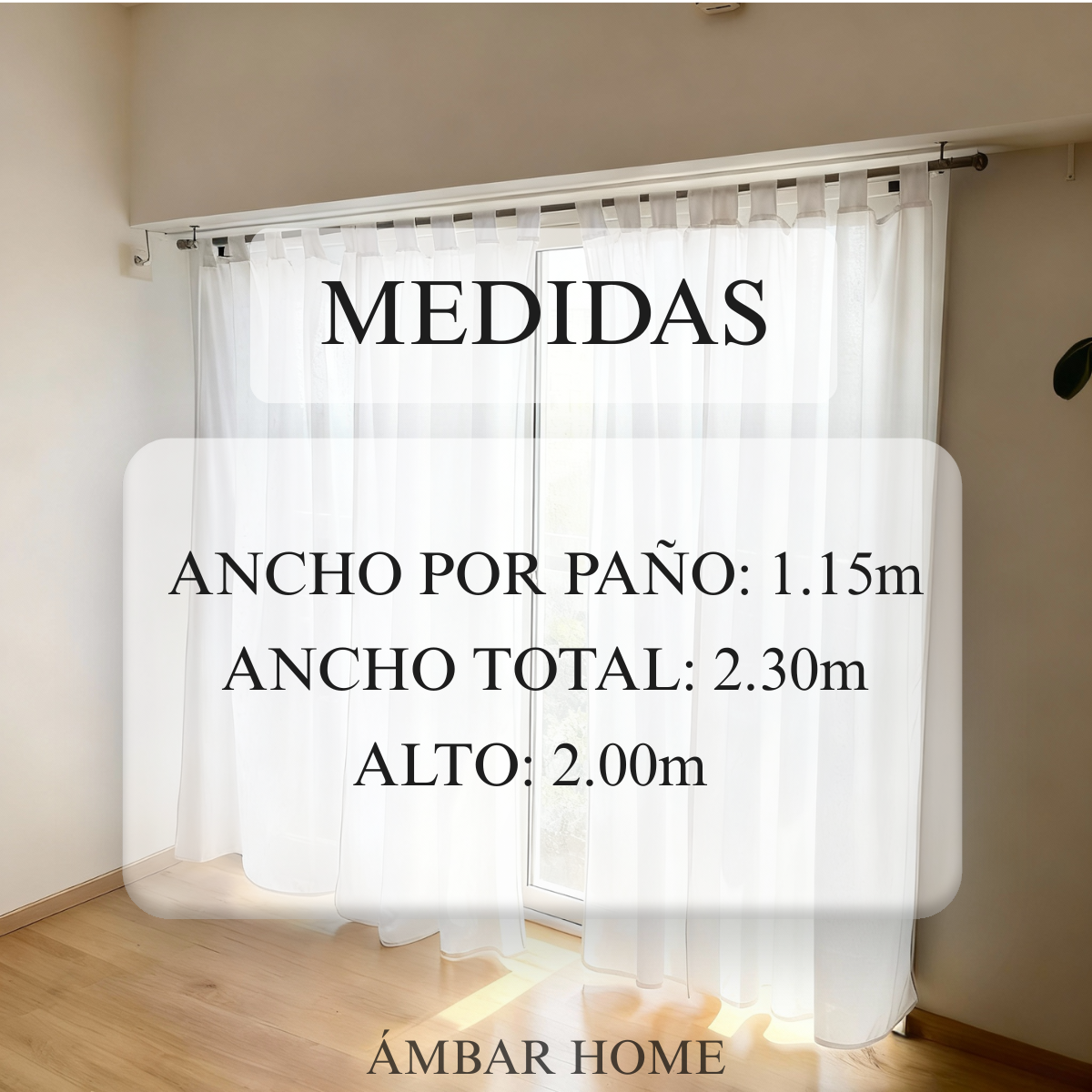 Cortinas Microfibra - Diseño Moderno