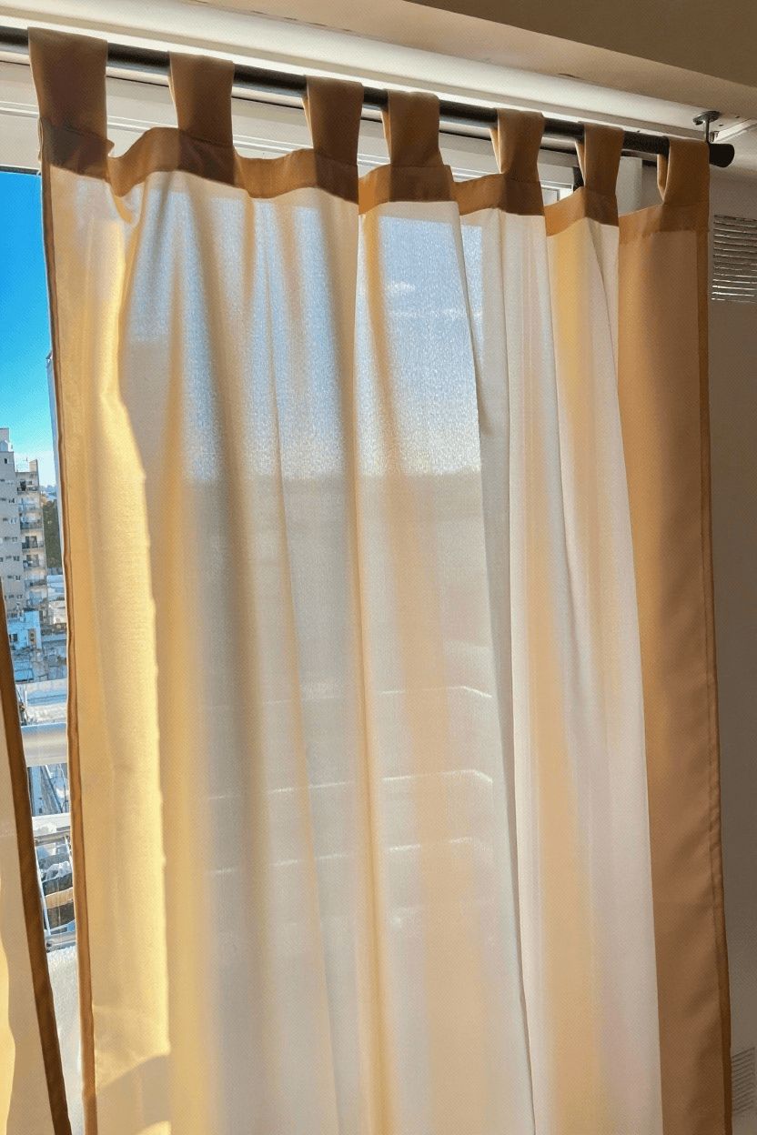 ¡OFERTA DE LANZAMIENTO!🔥 Cortina Tropical pesado + 2 Fundas de almohadon Tusor Premium