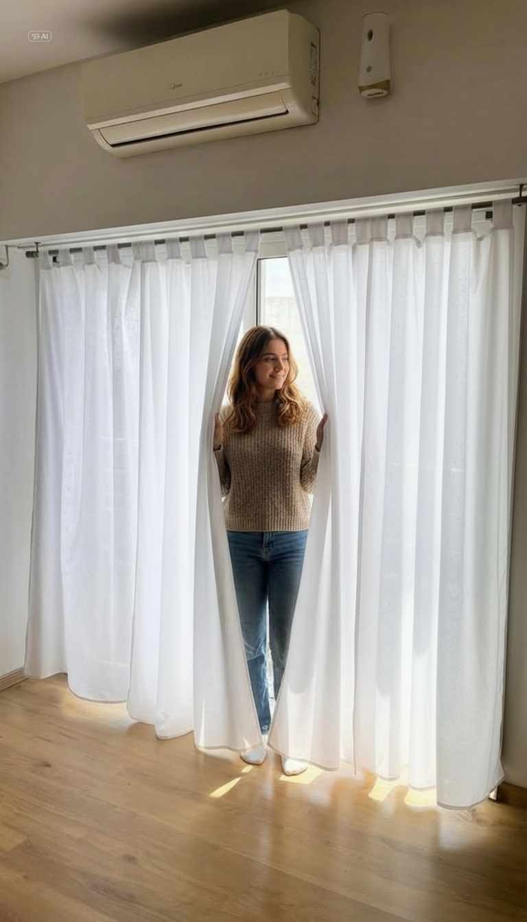 Cortina Microrelieve Liviana